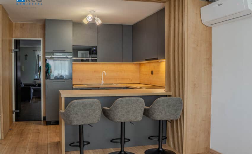 Dekorativne letvice kuhinje po mjeri - KTD namještaj